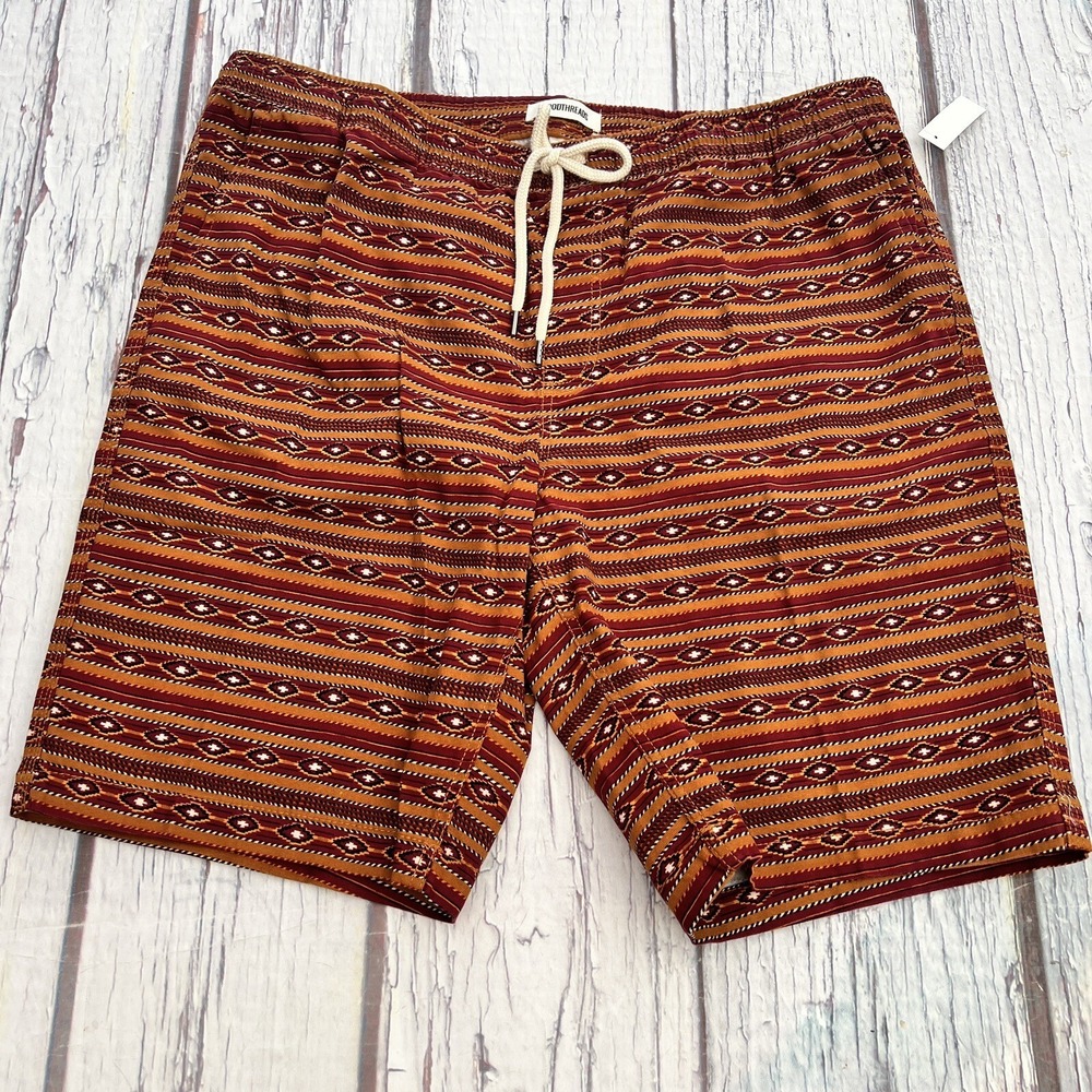 Goodthreads MenSlim-Fit Pull-on Comfort Stretch CanvasShorts 11" tobaccobrown XL